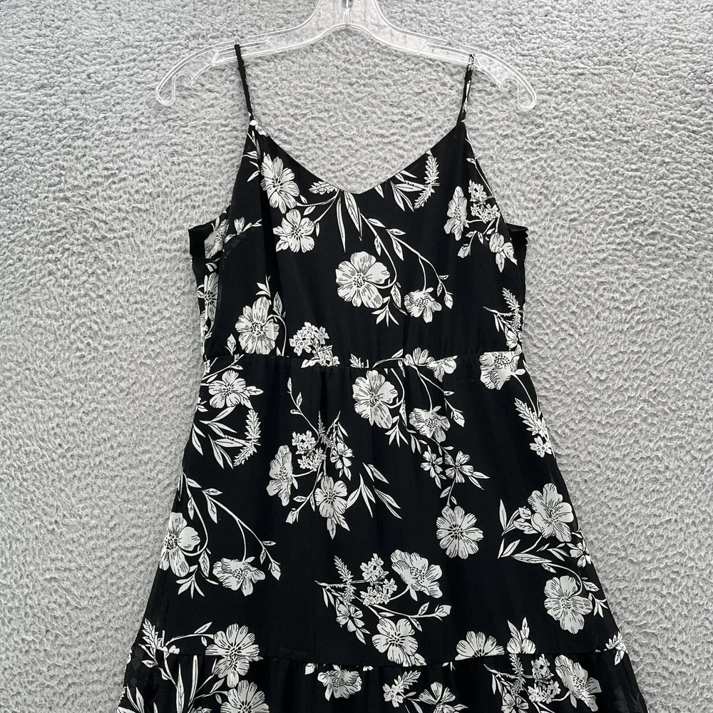 J.Crew Mercantile Maxi Dress Women 4 Layered Floral Fairy Y2k Boho Garden Summer